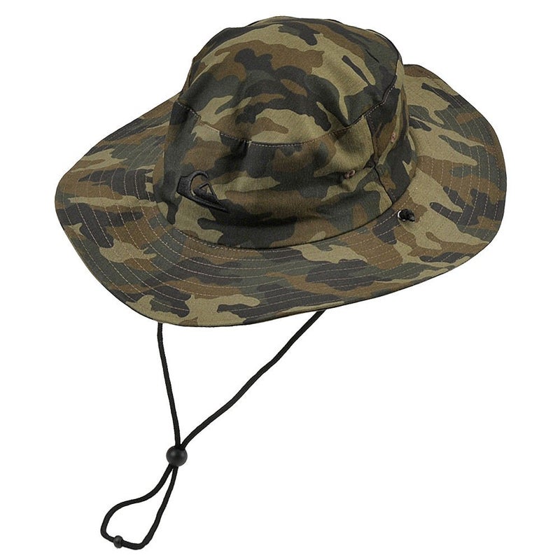 Quiksilver mens Bushmaster Sun Protection Floppy Visor Bucket Hat, Camo, Large-X-Large US - Image 1